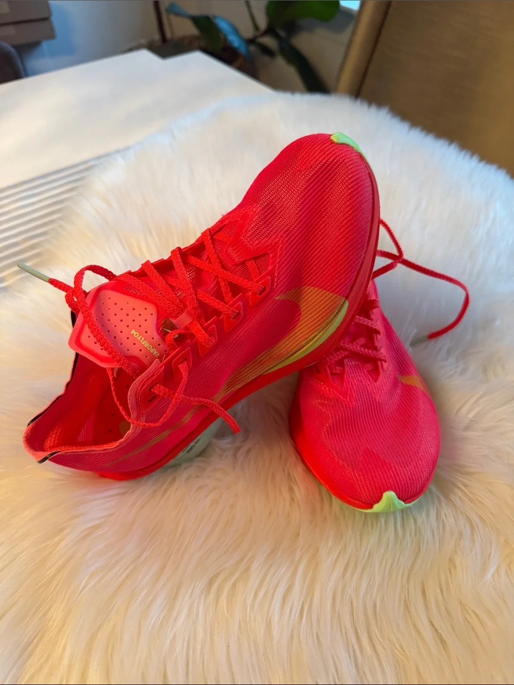 Nike Women’s ZOOMX VAPORFLY NEXT% 4 - Neon Pink Athletic Running Shoes
